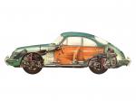 Porsche 356C 1600 Coupe 1963 года